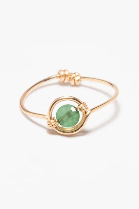 Bague Swan - Aventurine