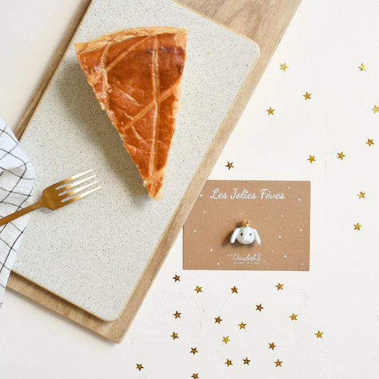 Fève Lapin en janvier, porte-bonheur à l'année