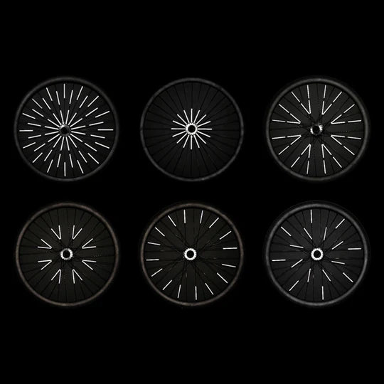 Petits réflecteurs pour rayons de vélo | multicolore