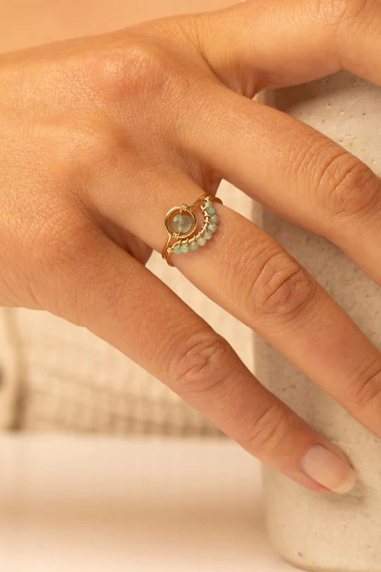 Bague Swan - Aventurine