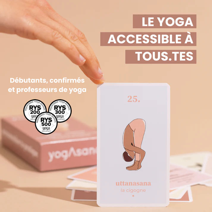 Mes cartes de yoga Hatha Vinyasa