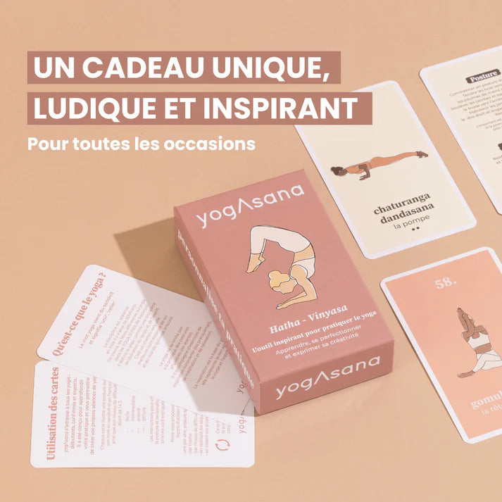 Mes cartes de yoga Hatha Vinyasa