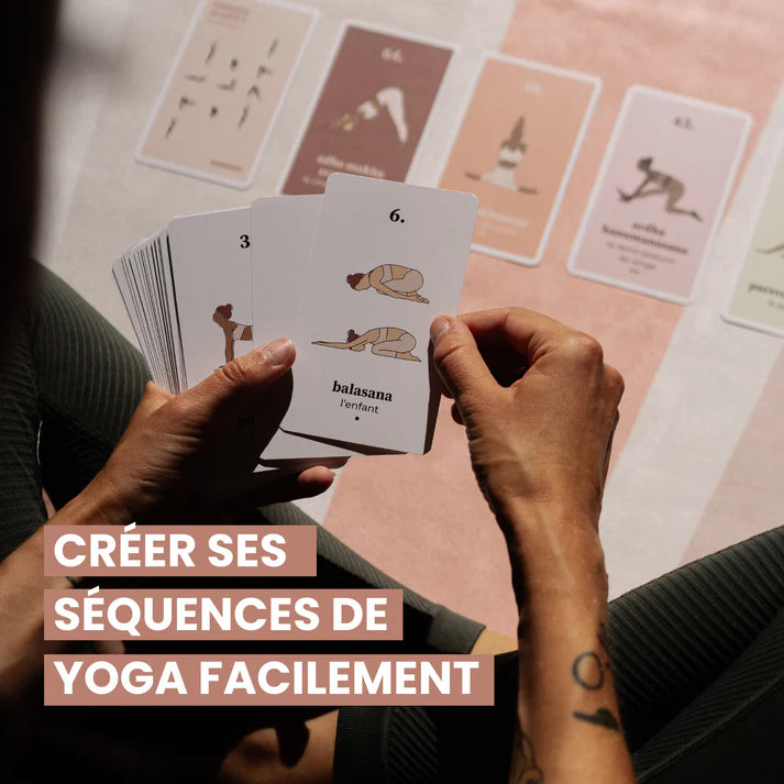 Mes cartes de yoga Hatha Vinyasa