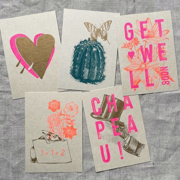 Carte postale Chapeau !