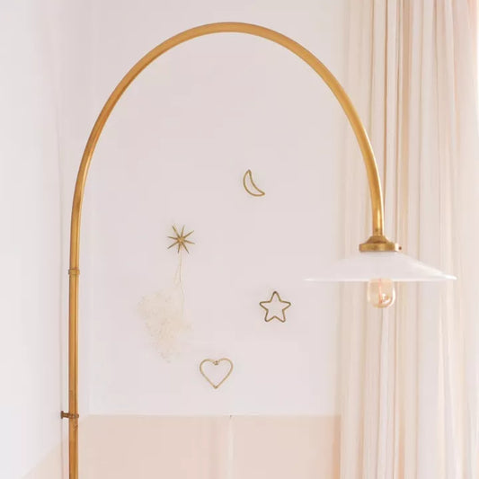 Clou en laiton doré