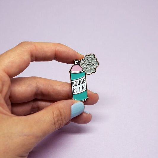 Pin's émaillé "Bouge de là" MC Solaar