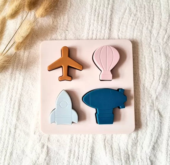 Figurines puzzle en silicone - Avion