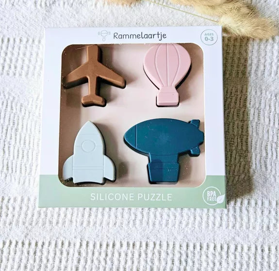 Figurines puzzle en silicone - Avion