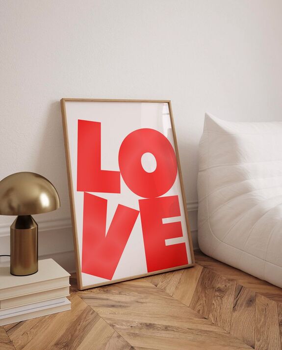 Affiche LOVE