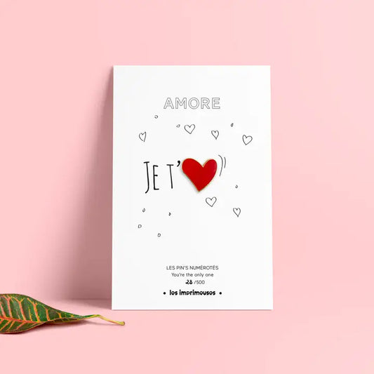 Pin's petit cœur - Amore -