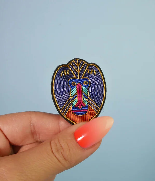 Broche Mandrill