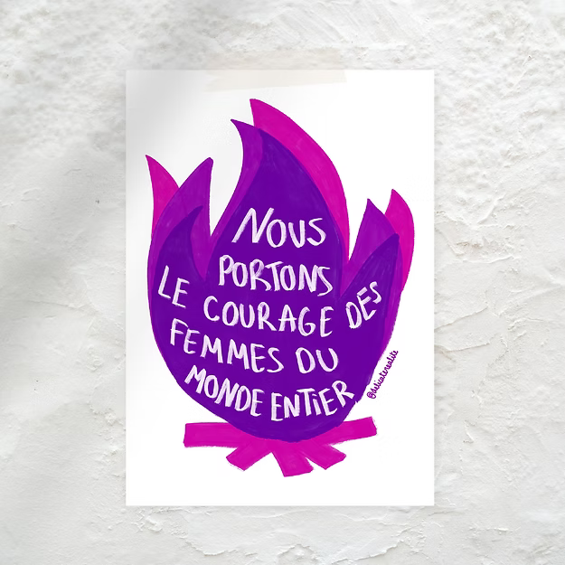 Affiches - " Le courage des femmes"