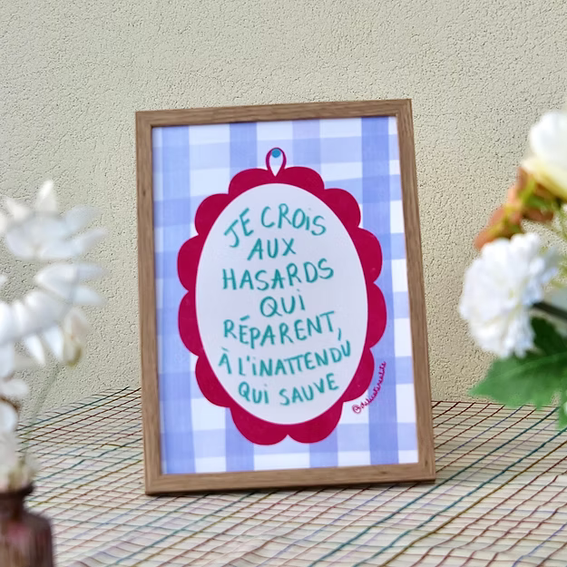 Affiche - "Les hasards"