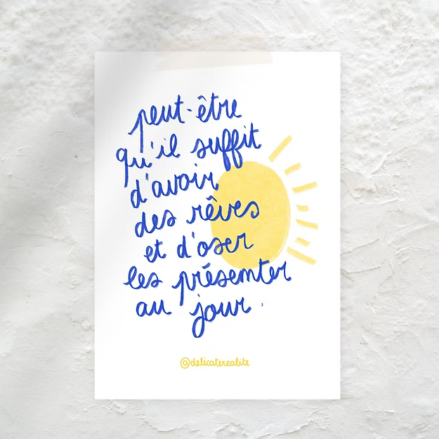 Affiches - "Des rêves et oser"