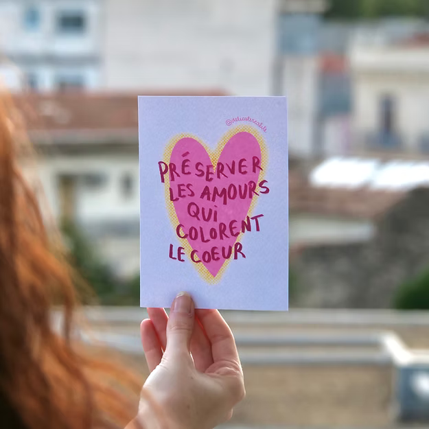 Petite Affiche - "Préserver les amours"