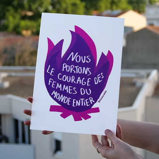 Affiches - " Le courage des femmes"