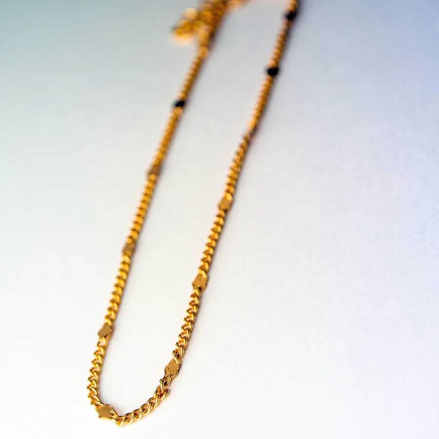 Bracelet chaine d'étoiles