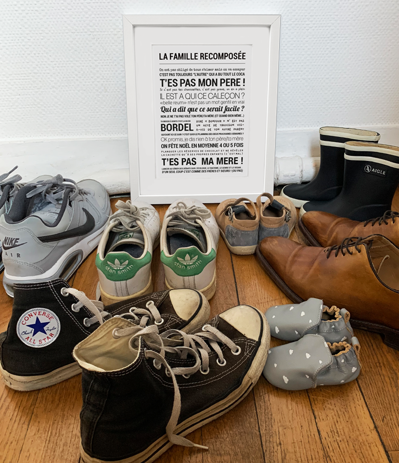 Affiche - La famille recomposée