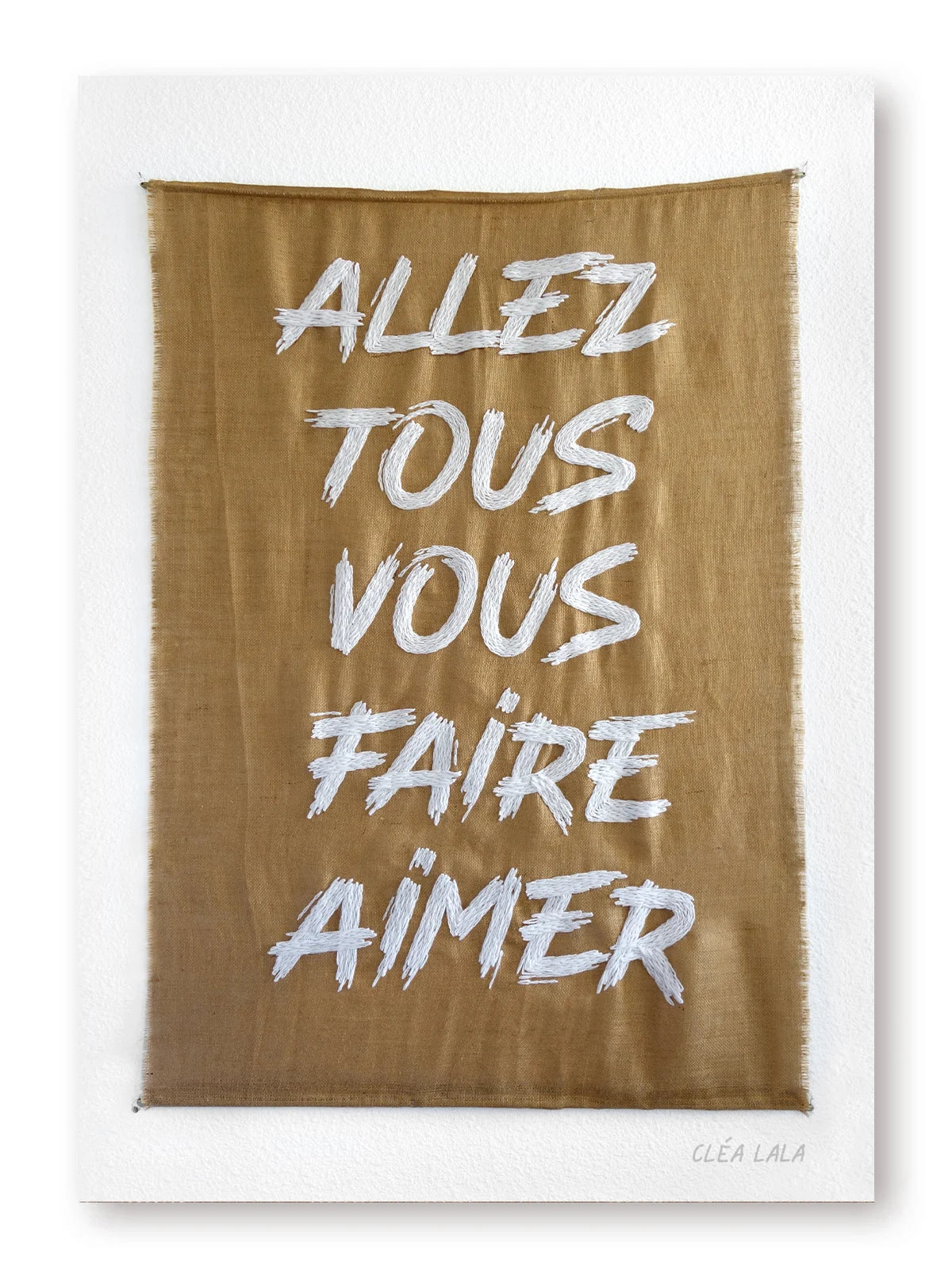 Affiche ALLEZ TOUS VOUS FAIRE AIMER