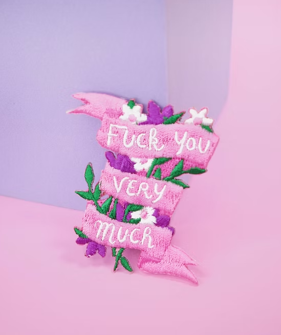 Patch thermocollant Fuck You Very Much