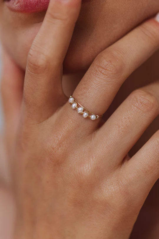 Bague Vague - Perle de culture