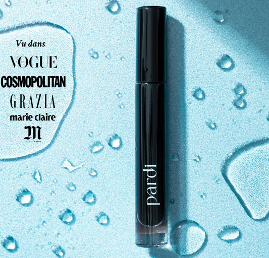 Mascara en verre avec brosse réutilisable - Noir