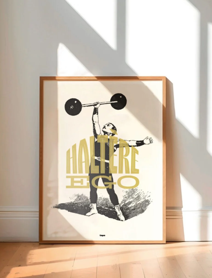Haltère Ego | Affiche