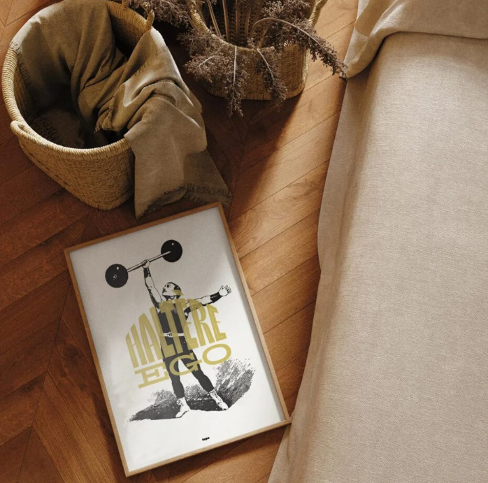 Haltère Ego | Affiche