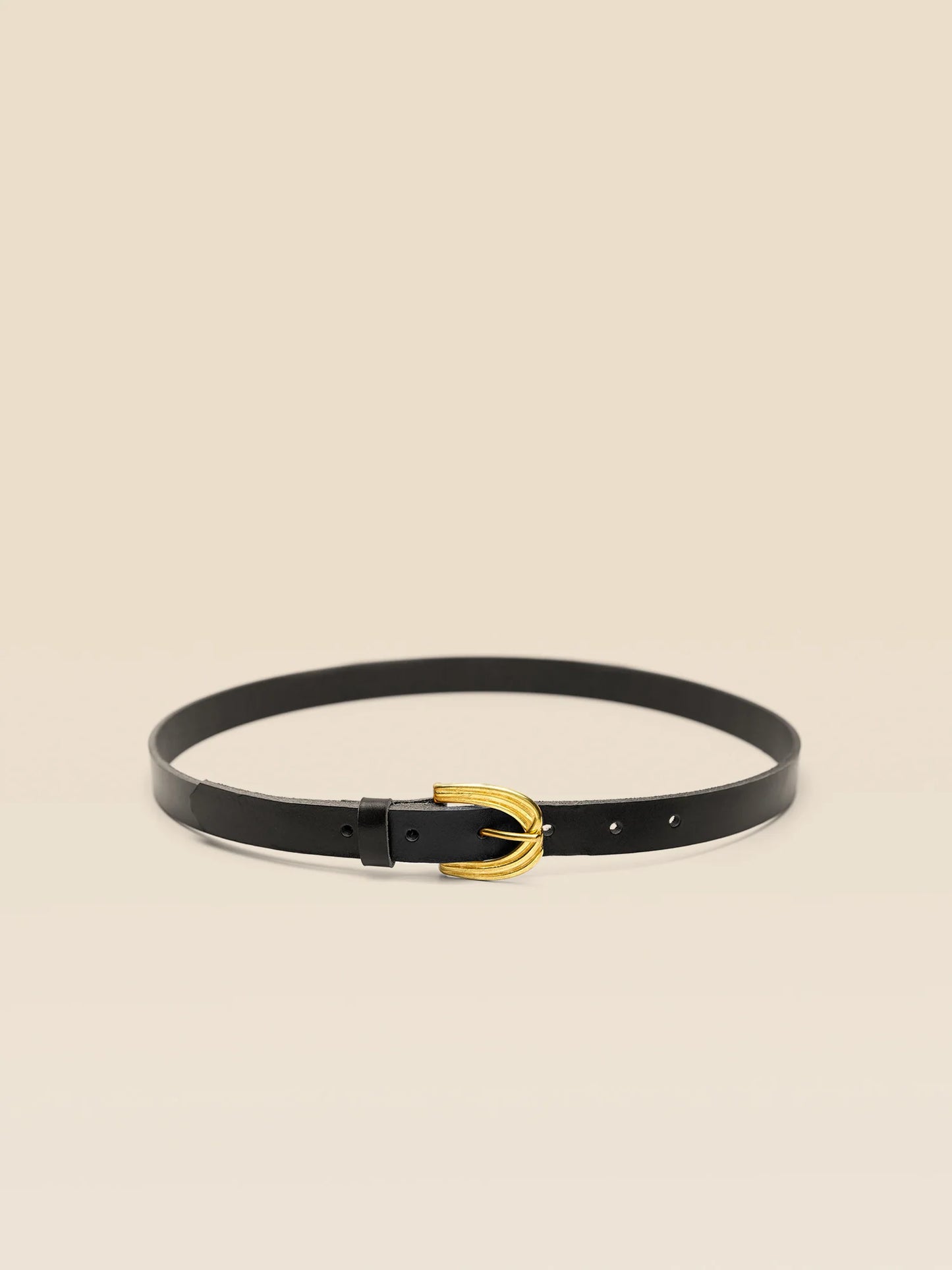 Petite ceinture striée noire t1