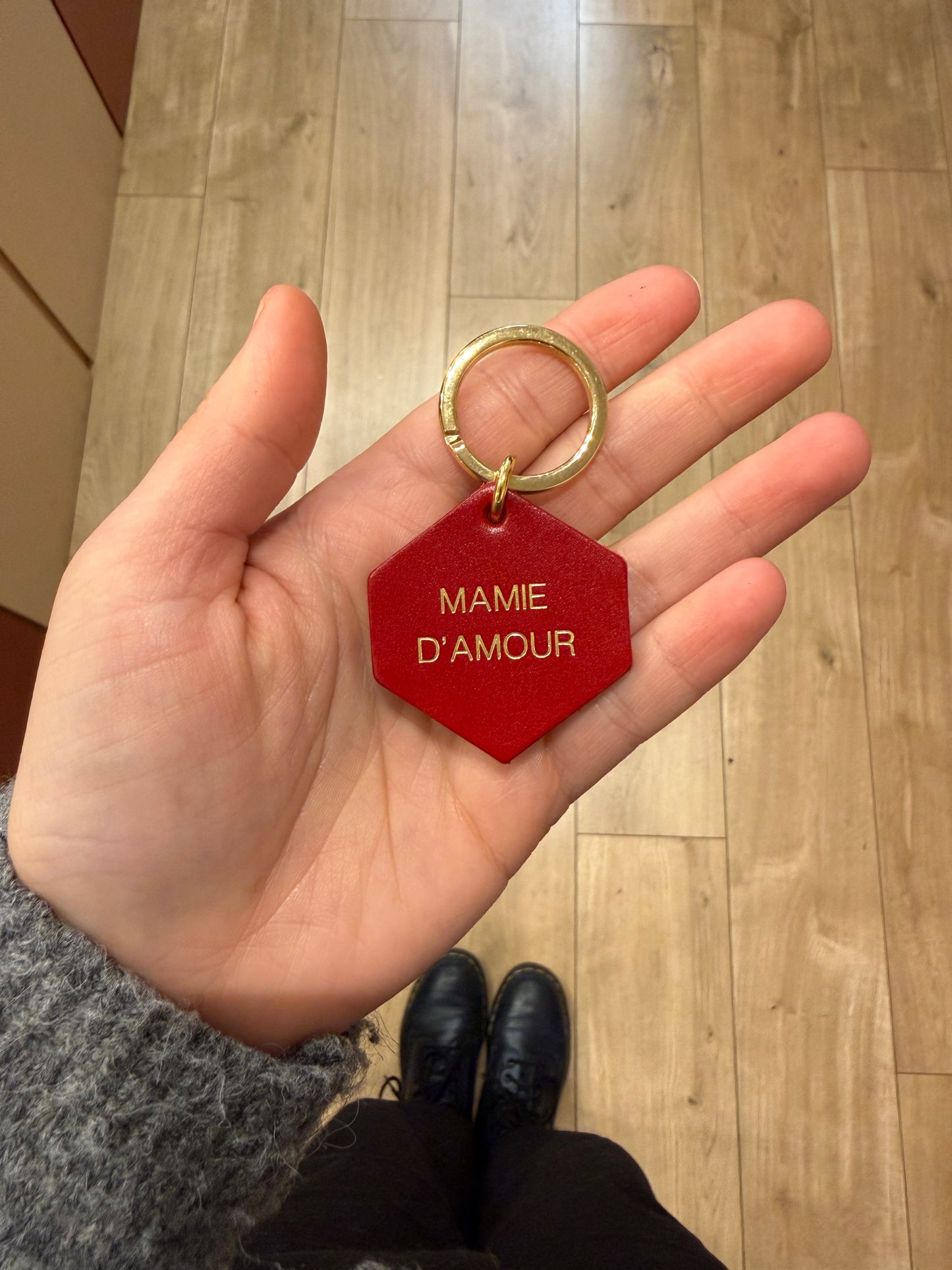 Porte clés Mamie d’amour