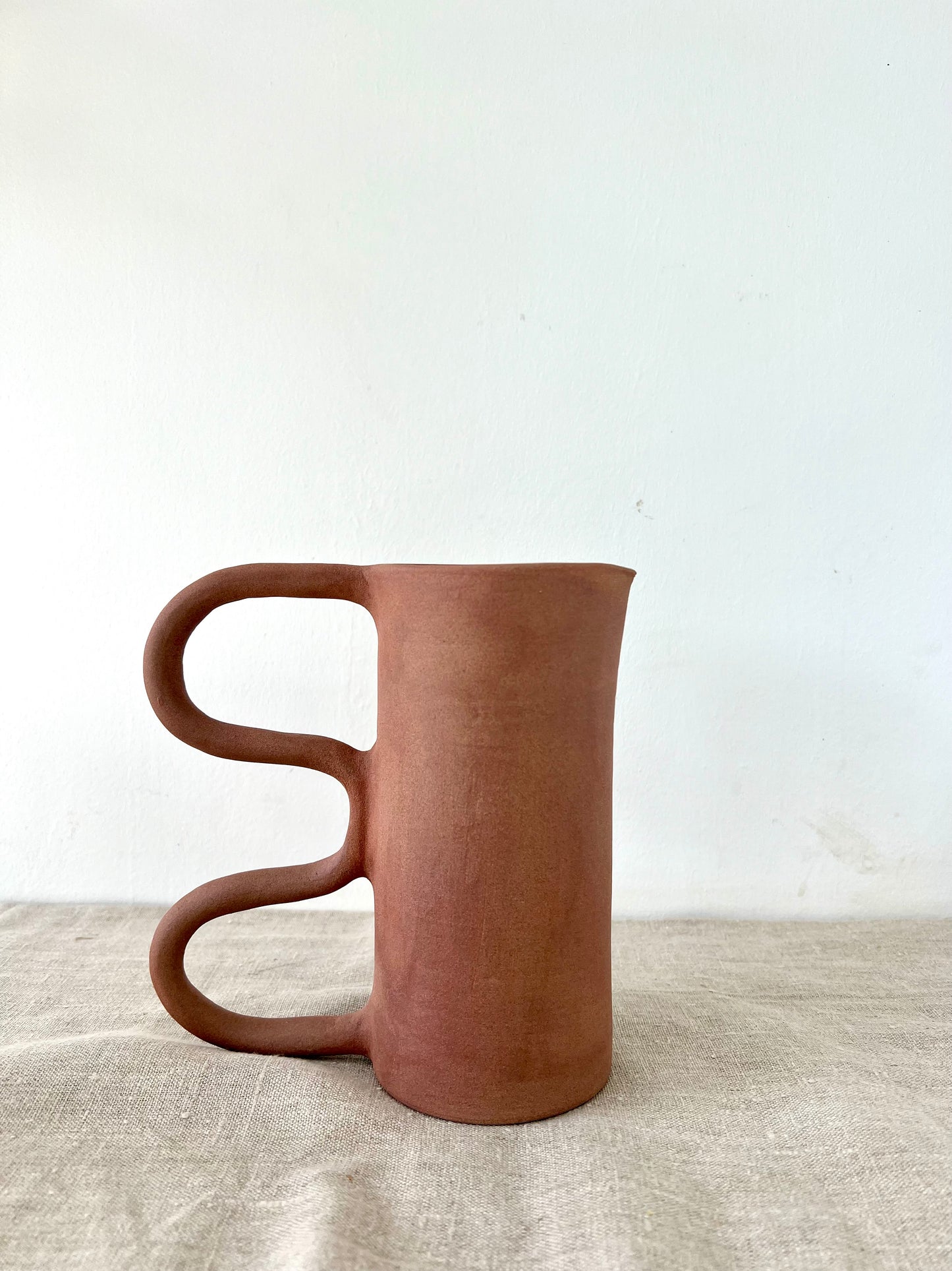 Pichet Source grès roux