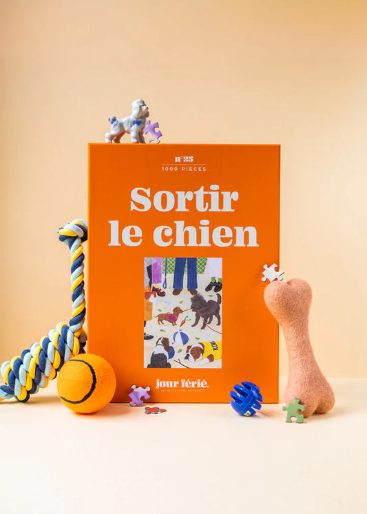 Sortir le chien - Puzzle 1000 pièces