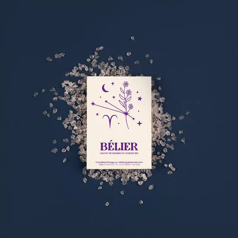 Cadeau astro – Bélier – Sachet de graines