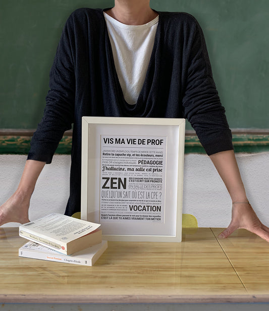 Affiche - Vis ma vie de prof