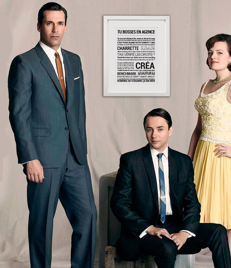 Affiche - Tu bosses en agence