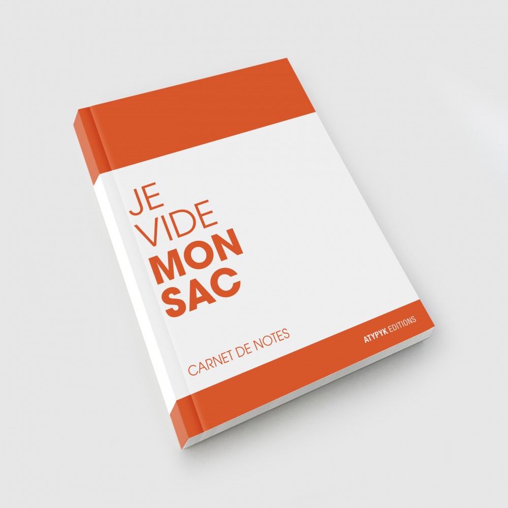Carnet de note - Je vide mon sac