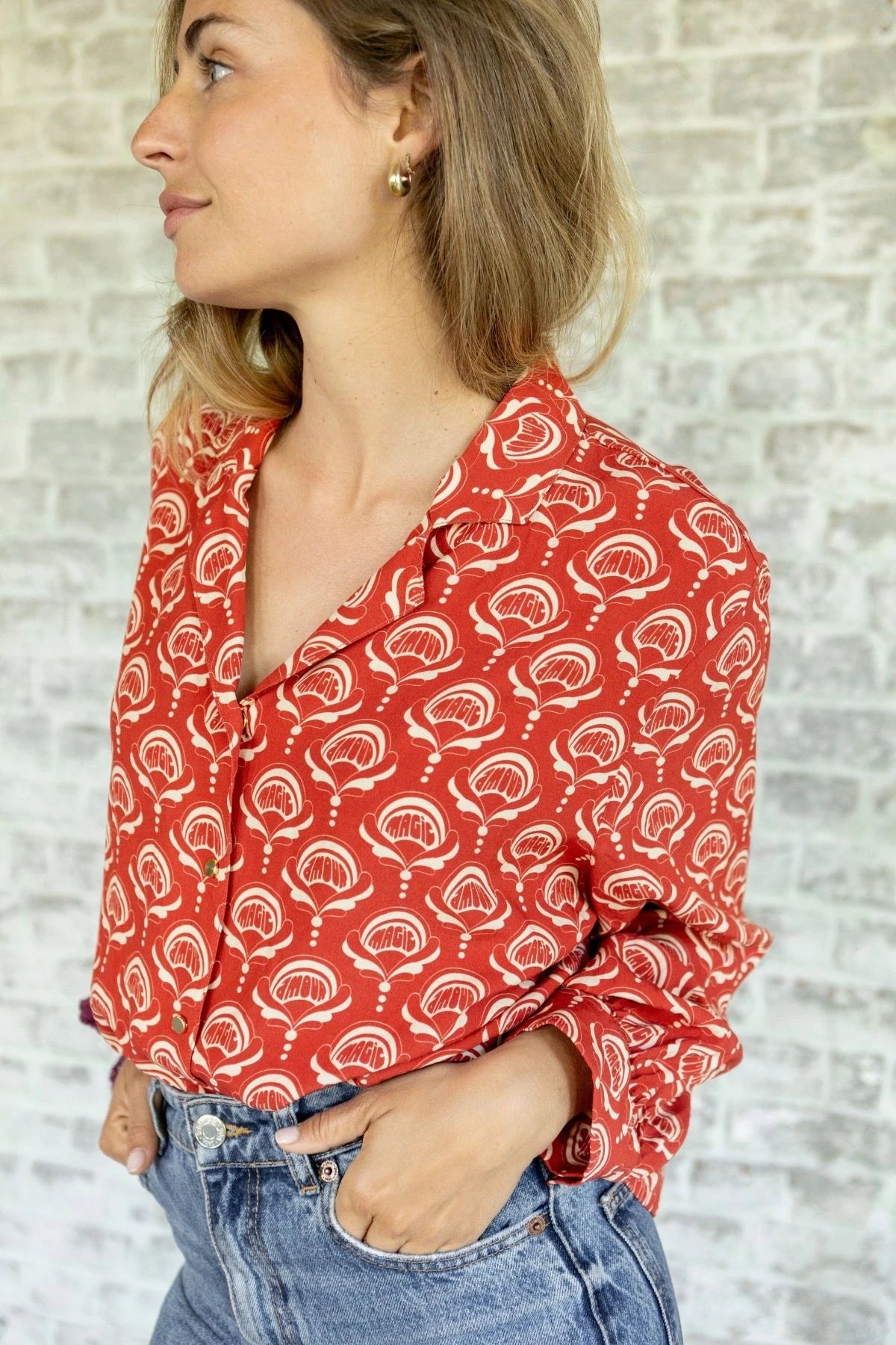 Blouse Balaji Wonderful Fire