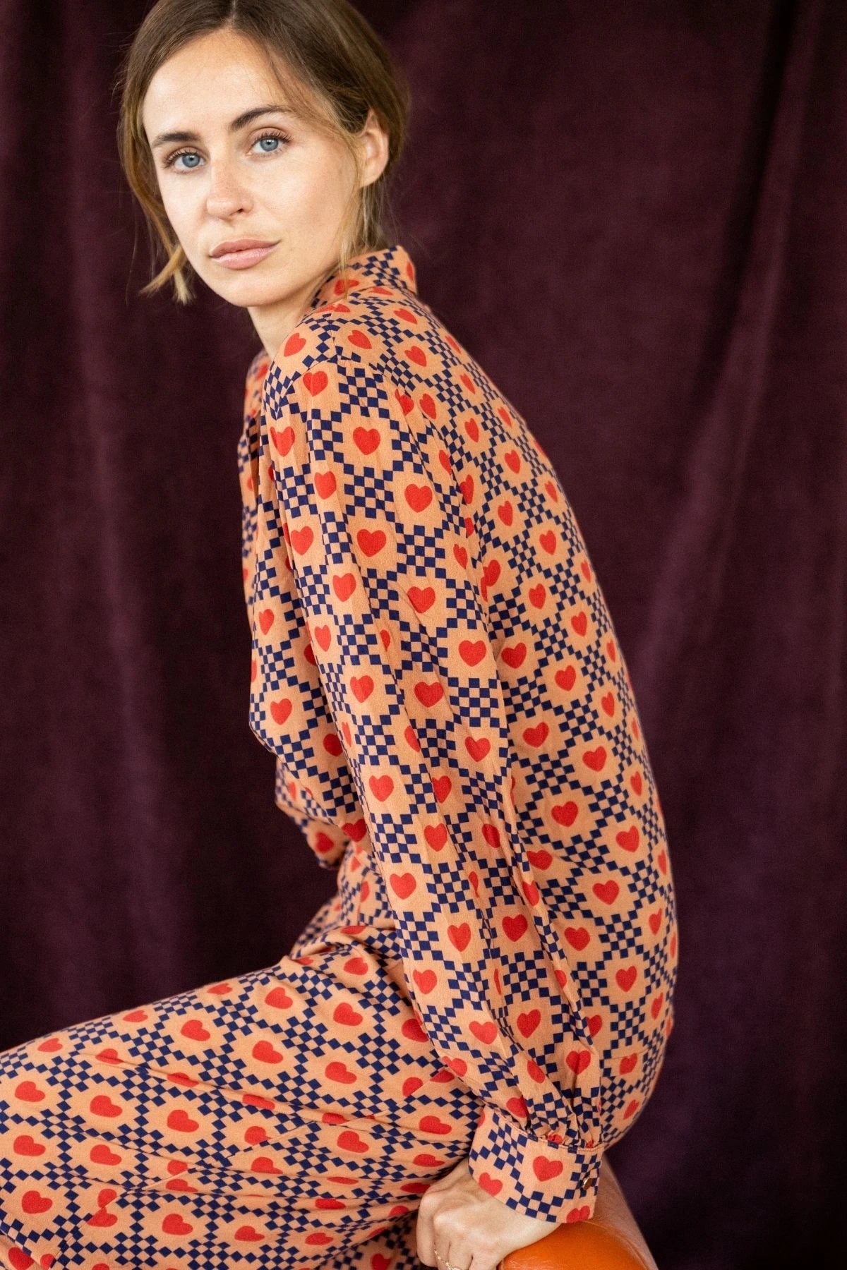 Blouse Balaji Amor Rust