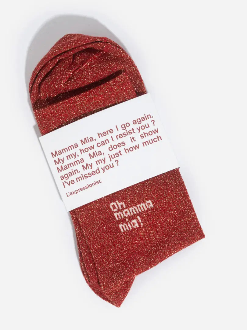 Chaussettes à messages