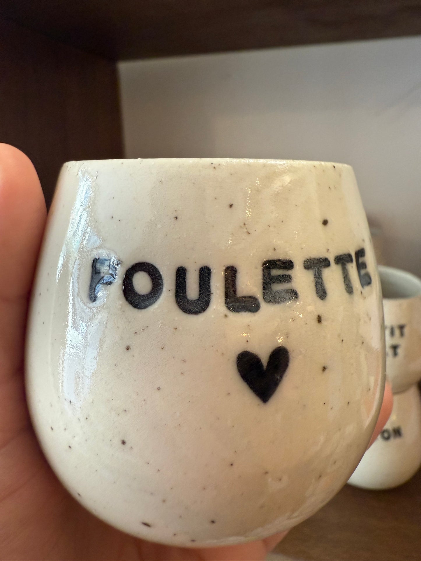 Tasse à café Poulette ♥