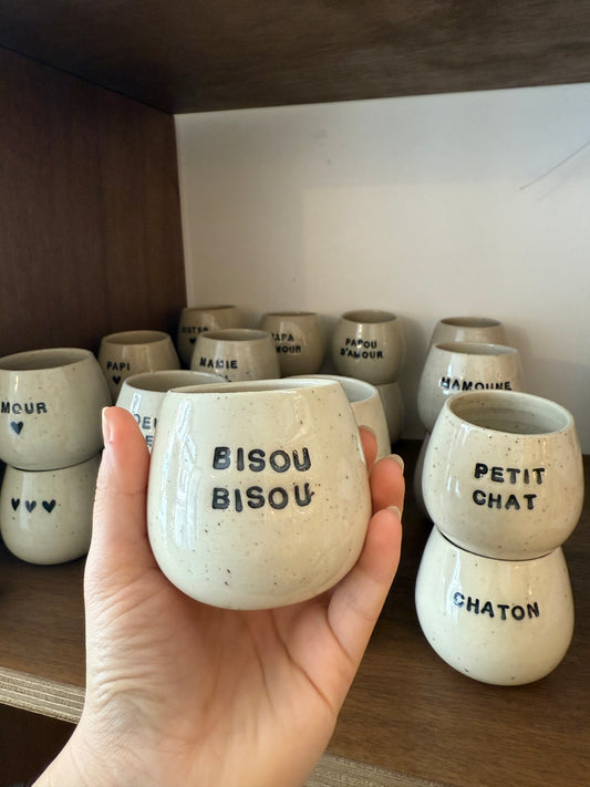 Tasse à café Bisou Bisou