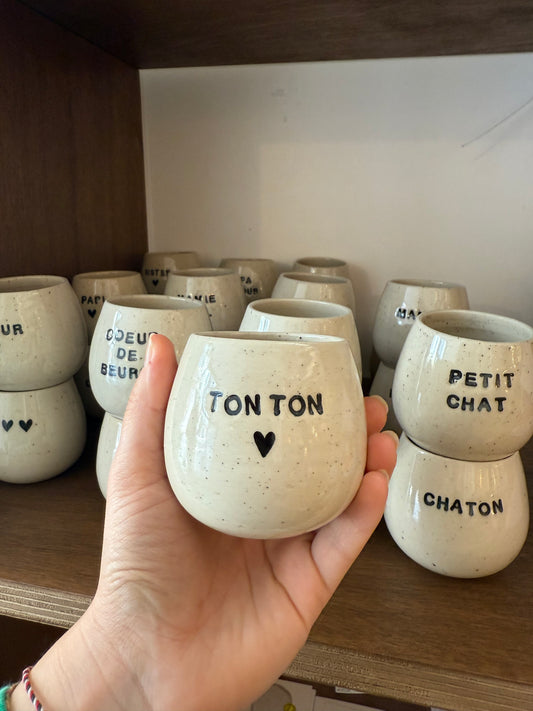 Tasse à café Tonton ♥