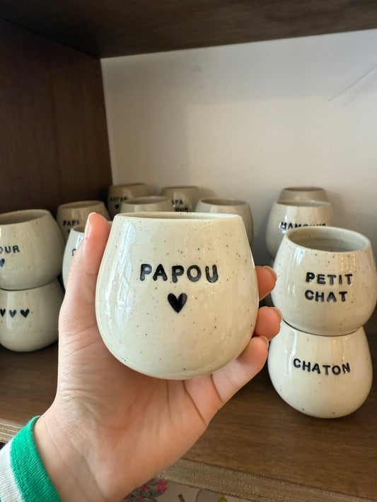 Tasse à café Papou ♥