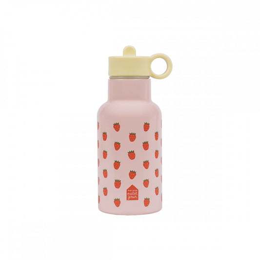 PETITE GOURDE ISOTHERME - LES FRAISES (0.35L)
