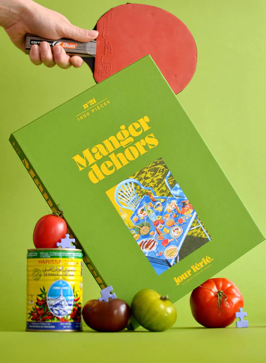 Manger dehors - Puzzle 1000 pièces