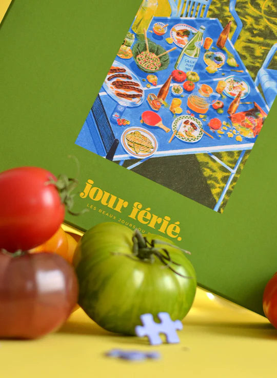 Manger dehors - Puzzle 1000 pièces