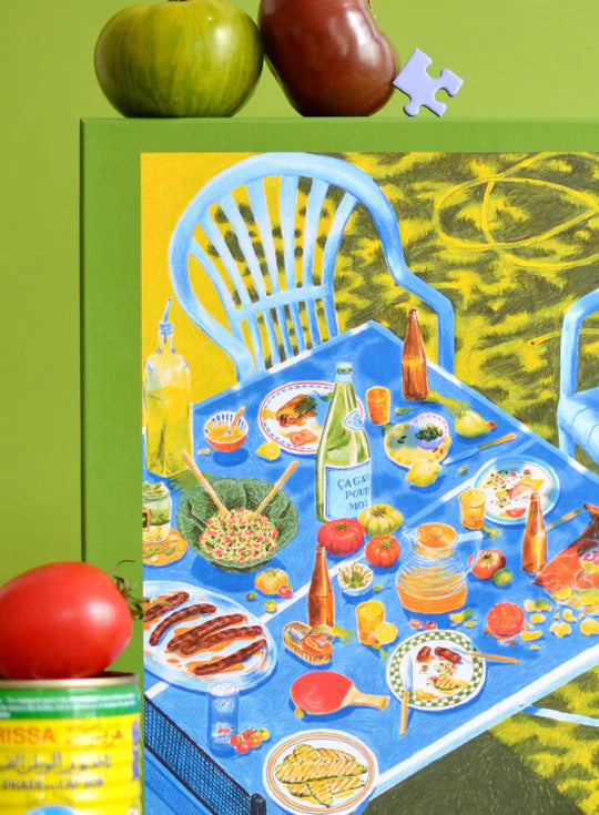 Manger dehors - Puzzle 1000 pièces