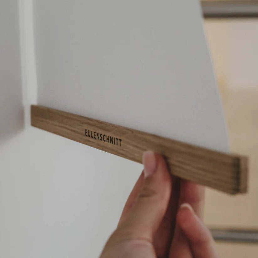 Porte-affiche nature en chêne A3 et A4