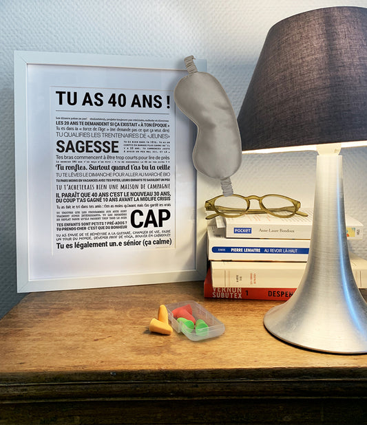 Affiche - Tu as 40 ans