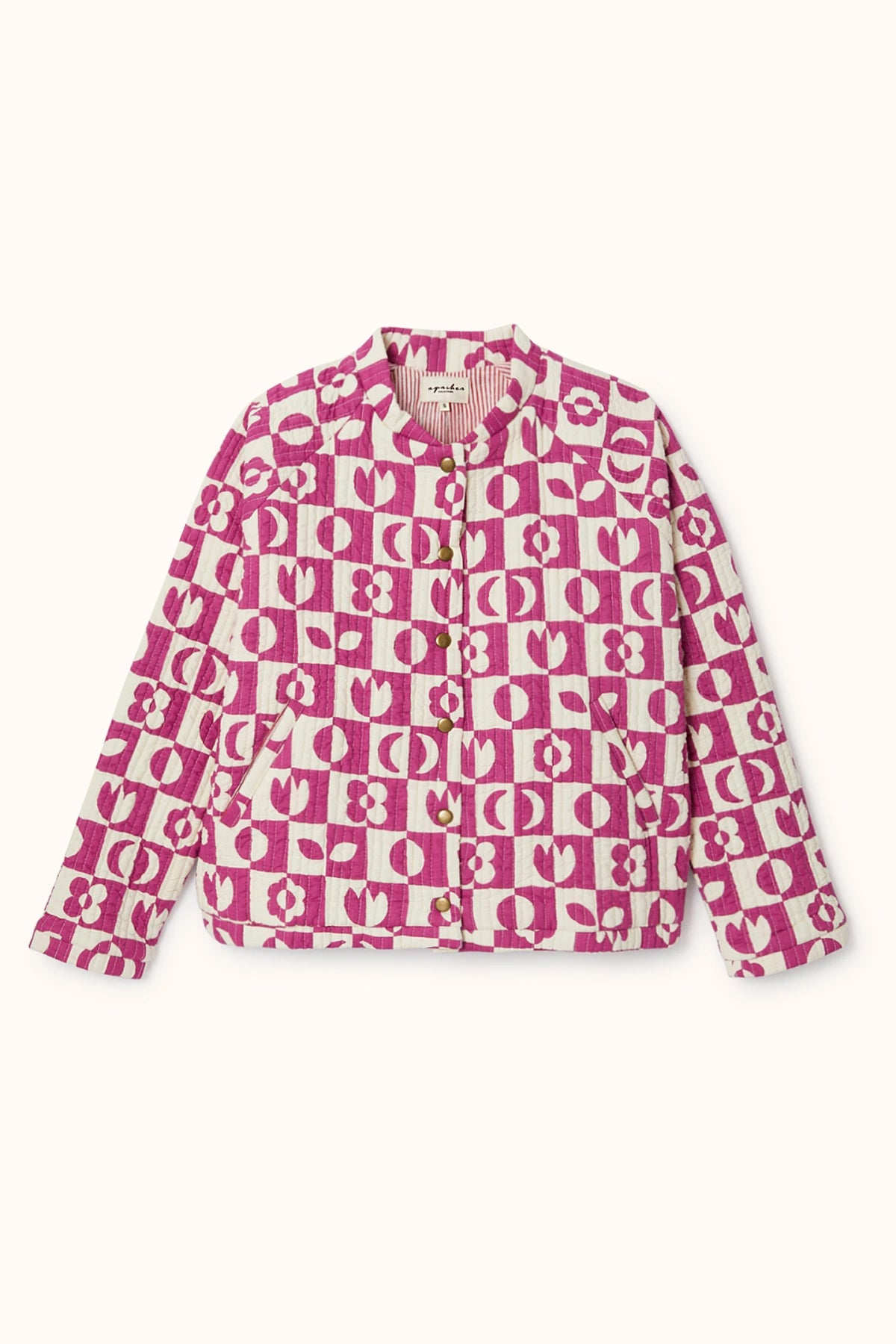 Veste Damier Fuchsia